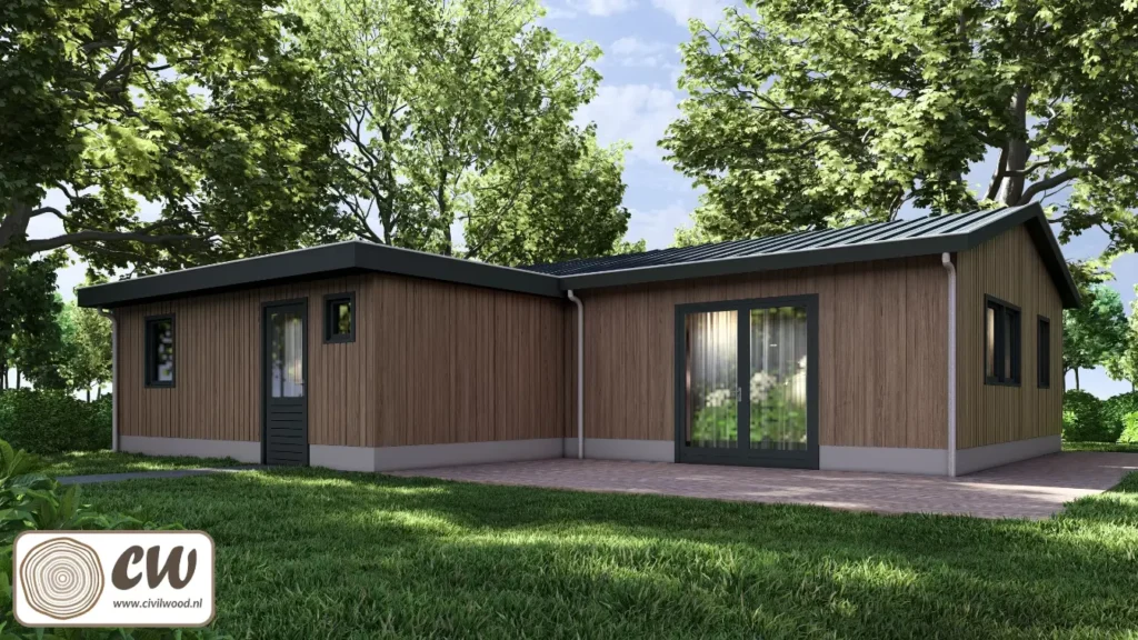 Houten mantelzorgwoning